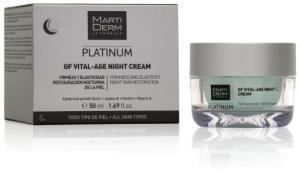 Marti Derm Platinum GF Vital-Age Night Yaşlanma Karşıtı Gece Kremi 50 ml
