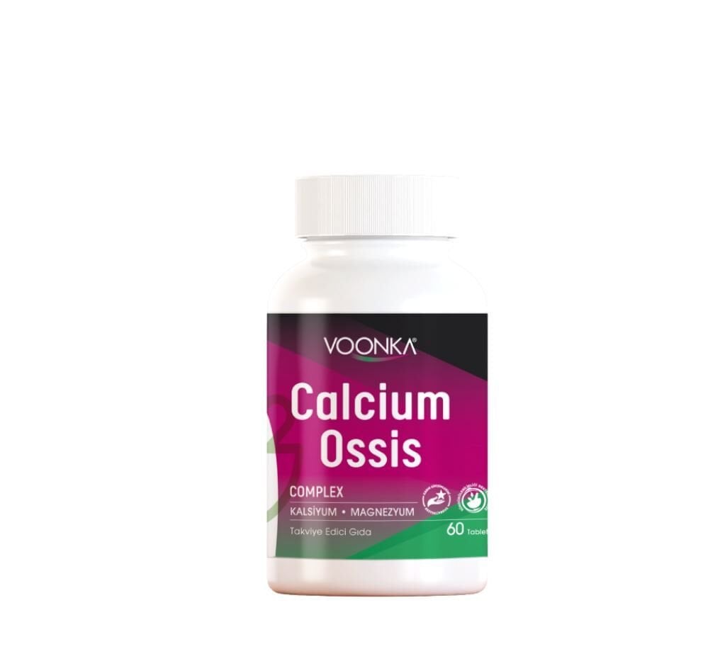 Voonka Calcium Ossis Takviye Edici Gıda 60 Tablet