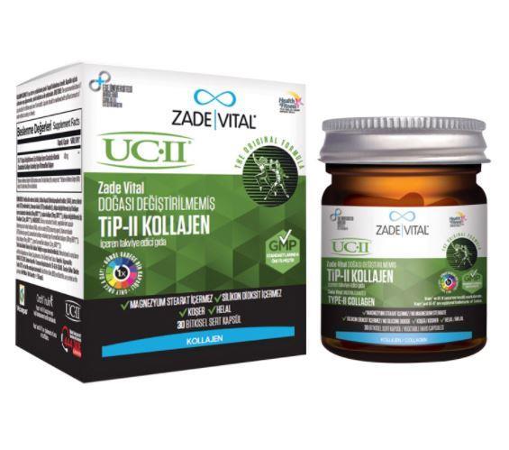 Zade Vital UC-II Type-II Kollajen İçeren Takviye Edici Gıda 30 Kapsül