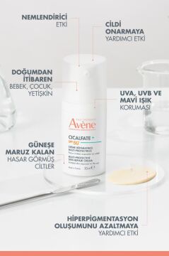 Avene Cicalfate+ SPF50+ Multi Protectice Skin Repair Cream 30 ml