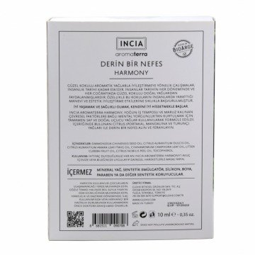 İncia Aromaterra Derin Bir Nefes ( Harmony ) 10 Ml