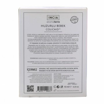 İncia Aromaterra Huzurlu Bebek ( Colicaid ) 10 Ml