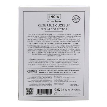 İncia Aromaterra Kusursuz Güzellik ( Sebum Corrector ) 10 Ml