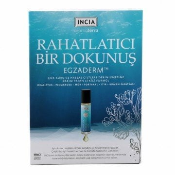 İncia Aromaterra Rahatlatıcı Bir Dokunuş ( Egzaderm ) 10 Ml