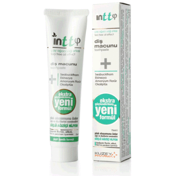 Intto Yeşil Bantlı Diş Macunu 75 ml