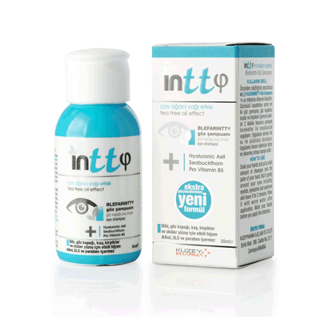 Intto Blefarintt Göz Şampuanı 50 ml