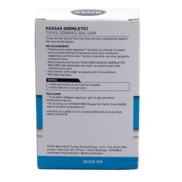 Nivea Men Sensitive 100 ml Serinletici Tıraş Balsamı