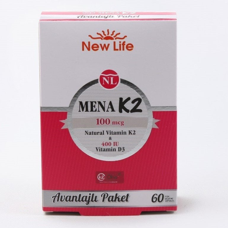 New Life Mena K2 60 Kapsül