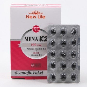 New Life Mena K2 60 Kapsül