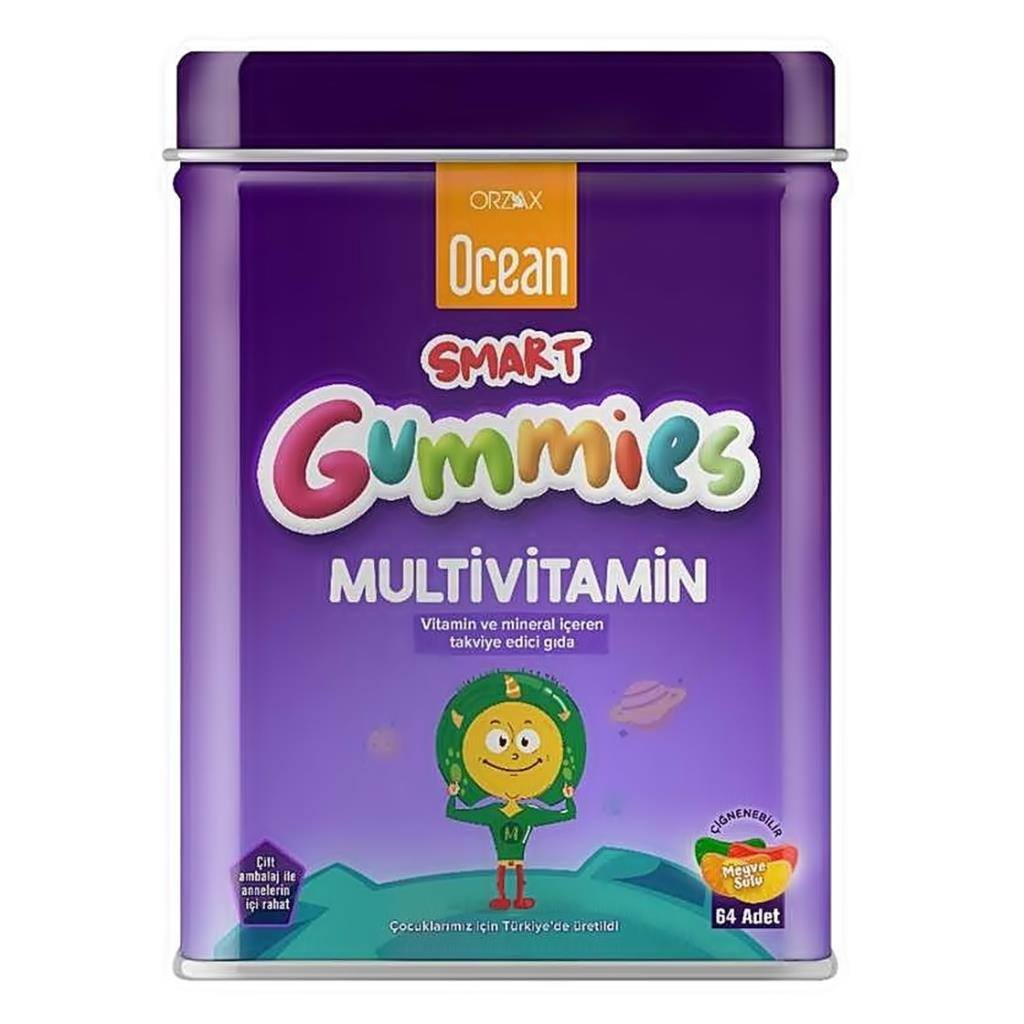 Ocean Smart Gumies Multivitamin Jel Form 64 Adet