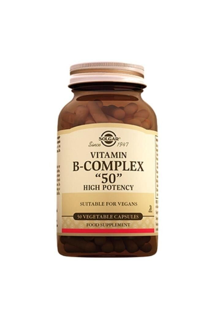 Solgar Vitamin B-Complex 50 - 50 Kapsül