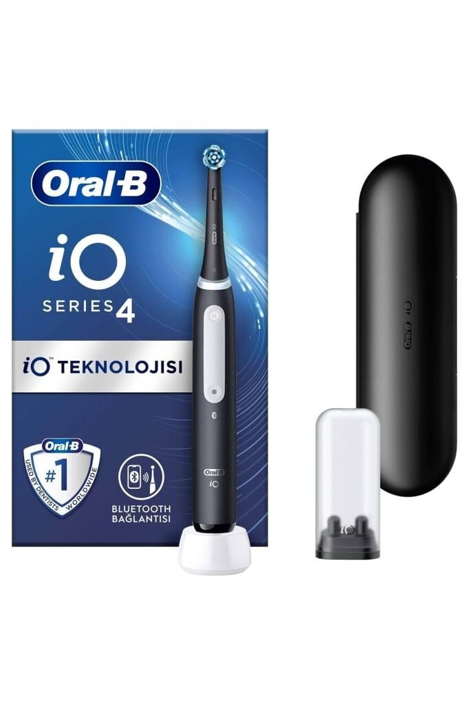 Oral-B iO 4 Şarjlı Diş Fırçası - Mat Siyah