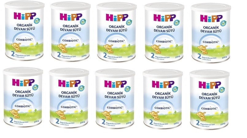Hipp 2 Combiotic 350 g 10 lu Set YENİ TARİHLİ