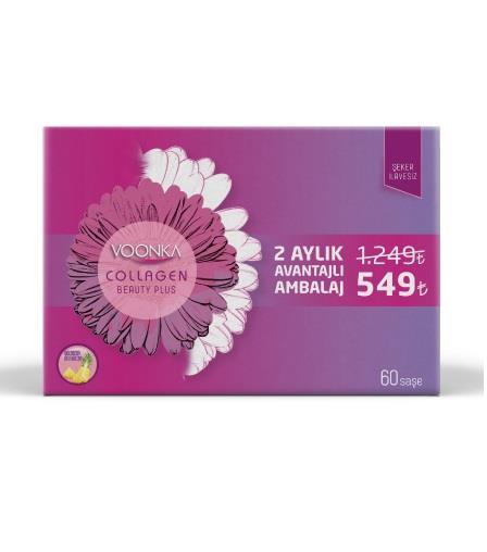 Voonka Collagen Kolajen Beauty Plus 60 Saşe