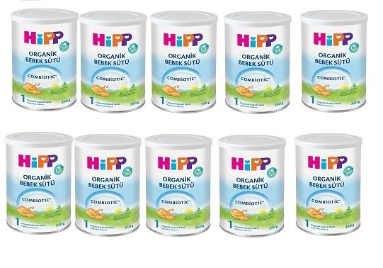 Hipp 1 Combiotic 350 g 10 lu Set YENİ TARİHLİ