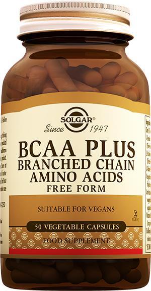 Solgar Bcaa Plus Branched Chain Amino Acids 50 Kapsül