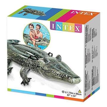Intex 57551 Gerçekçi Timsah 170 cm