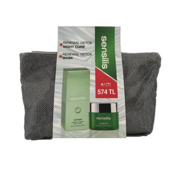 Sensilis Renewal Detox Night Cure + Renewal Detox Mask Set