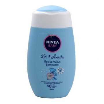 Nivea Baby Saç ve Vücut Şampuanı Bebek 200 ml