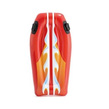 Intex 58165 Renkli Desenli Sorf Deniz Yatağı 112 cm Kırmızı