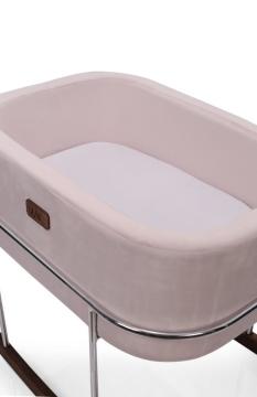 Will Beside Anne Yanı Beşik Light Pink Silver