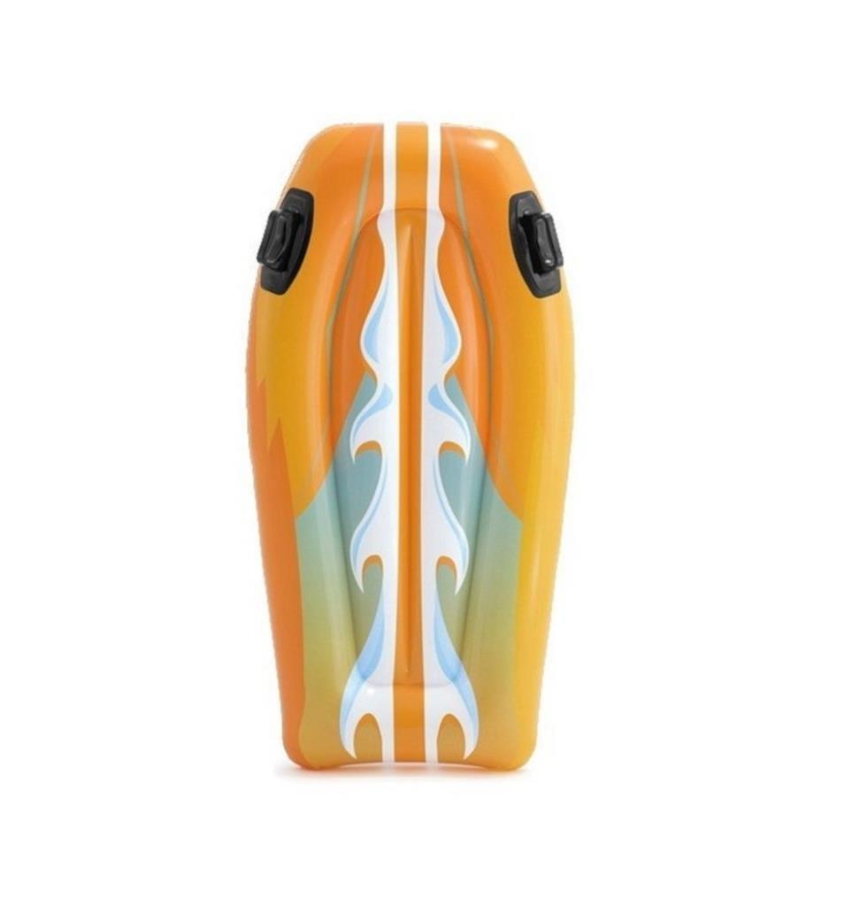 Intex 58165 Renkli Desenli Sorf 112 cm - Turuncu