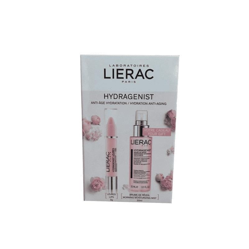 Lierac Hydrag. Pink Lip Balm + Moist. Mist Set