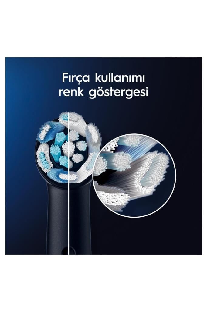 ORAL B iO Ultimate Clean Diş Fırçası Yedek Başlık 6'lı Siyah