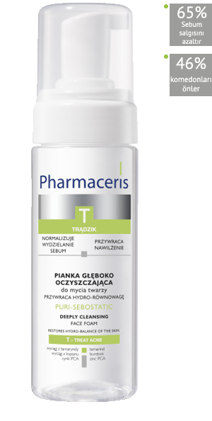 Pharmaceris Puri Sebostaic Cleasing Face Foam (Derinlemesine Temizleyici Yüz Köpüğü) 150 ml