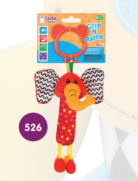 Wee Baby Oyuncak Çıngırak Fil 526