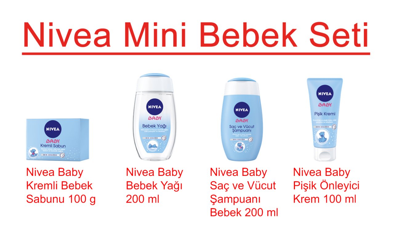Nivea Mini Bebek Bakım Seti