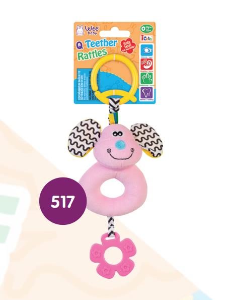 Wee Baby Oyuncak Çıngırak Dişlik Fare 517