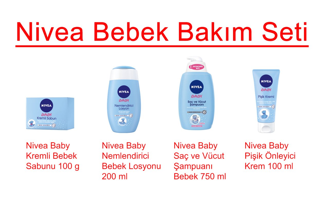 Nivea Bebek Bakım Seti