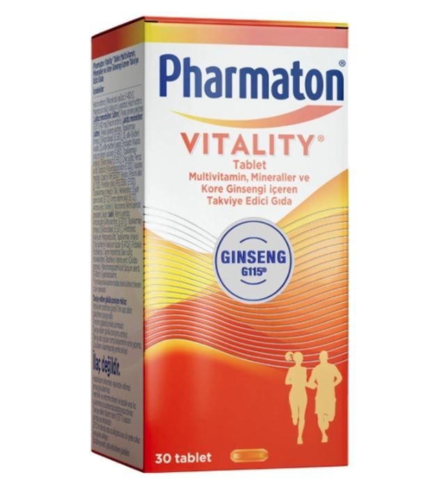 Pharmaton Vıtalıty 30 Tablet