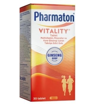 Pharmaton Vıtalıty 30 Tablet