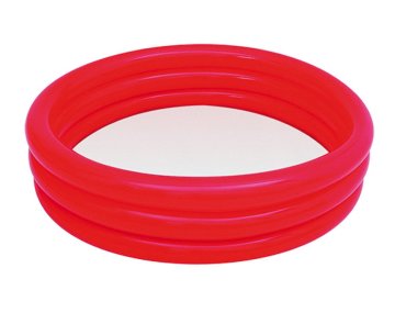 Bestway 51026 Renkli 3 Bölme Havuz 152 cm Kırmızı