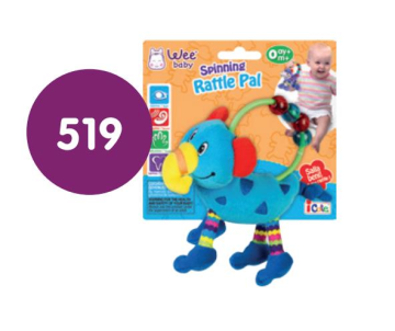 Wee Baby Oyuncak Çıngırak Fil 519