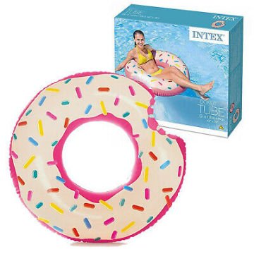 Intex 56265 Donut Simit (Deniz) Can Simidi 107 cm