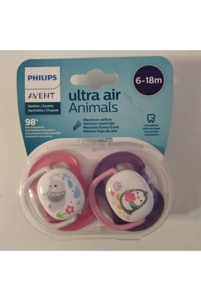 Philips Avent SCF080/08 Ultra Air Emzik Kız 6-18 Ay