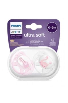 Philips Avent SCF222/02 Ultra Soft 2li Emzik 0-6 Ay - Kız