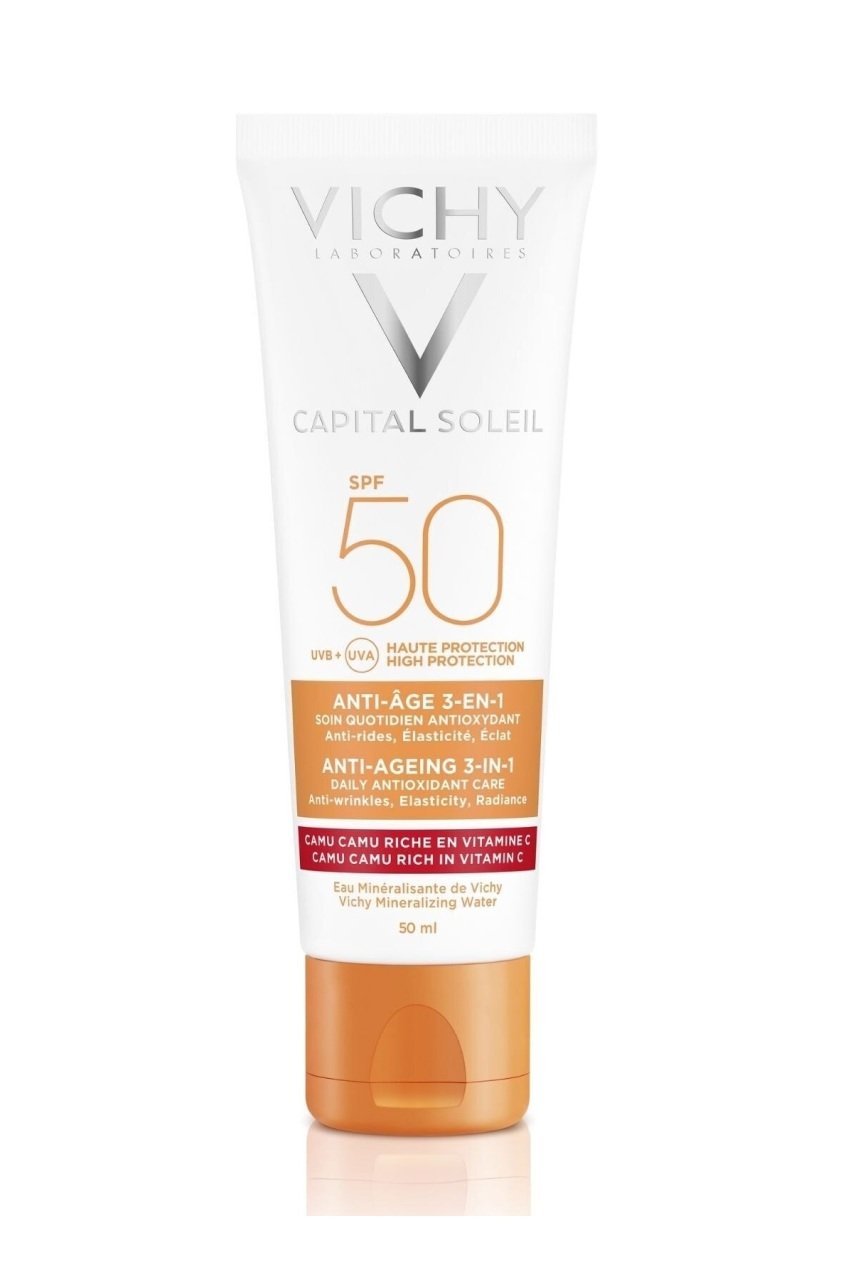 Vichy İdeal Soleil Anti Aging Yaşlanma Karşıtı Güneş Kremi SPF50+ 50ml