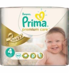 Prima Premium Care No:4 Maxi 40 Adet Bebek Bezi