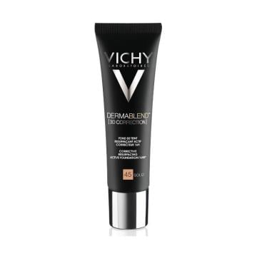Vichy Dermablend 3 Boyutlu Düzeltici Fondöten 45 Gold 30 ml
