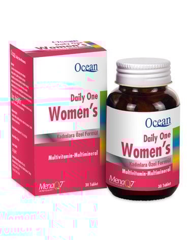OCEAN WOMENS DAİLY ONE MULTİ VİTAMİN-MİNERAL 30 TB