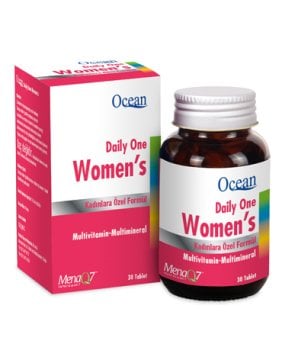 OCEAN WOMENS DAİLY ONE MULTİ VİTAMİN-MİNERAL 30 TB