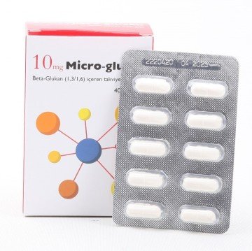 İmuneks Micro Glucan 10 Mg 40 Kapsül