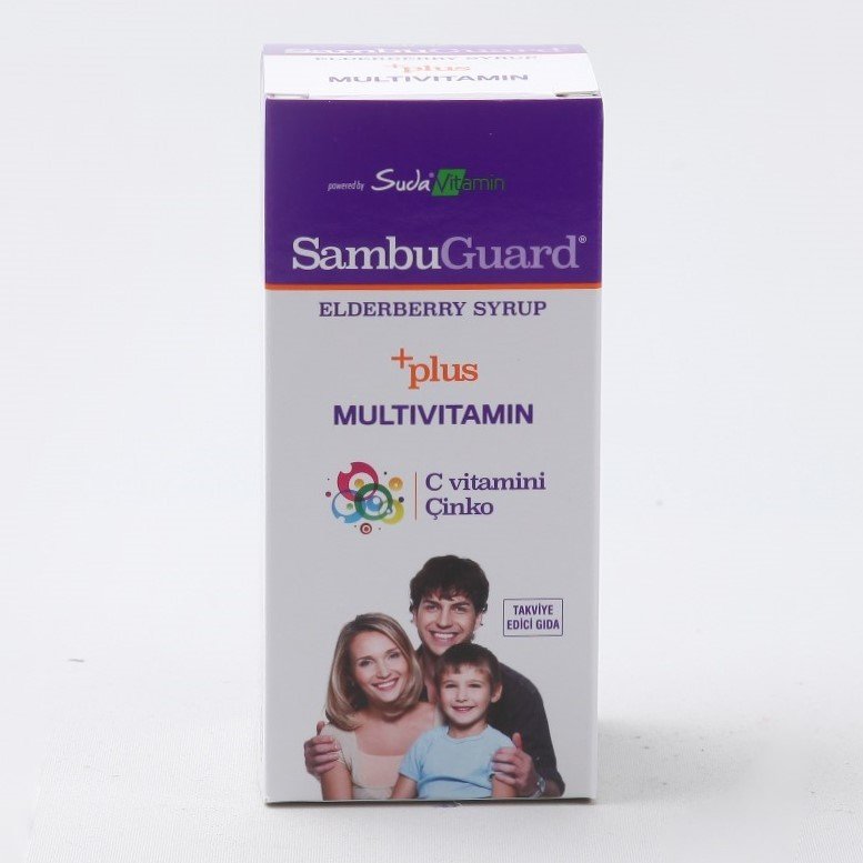 Suda Vitamin Sambugard Kara Mürver Şurup 120 ml