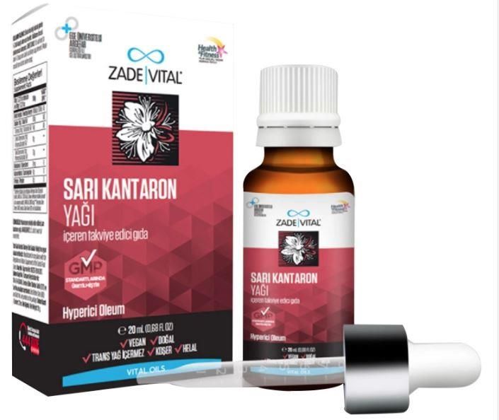 Zade Vital Sarı Kantaron Yağı 20 ml
