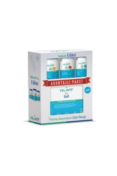 Velavit Viva Aptx + Brnx + Clrx + Detx Diyet Paketi 180 Tablet - 5 Shots