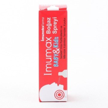 Imumax 3 Yaş ve Üstü Boğaz Spreyi - 20 ml